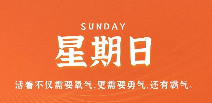 7月3日,星期日,在这里每天60秒读懂世界!