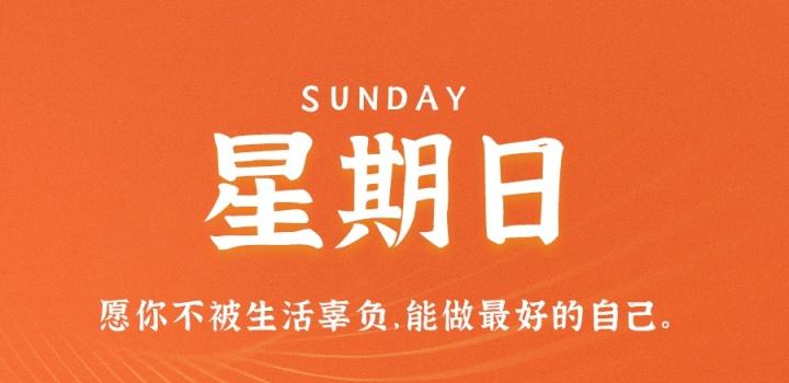 7月10日,星期日,在这里每天60秒读懂世界!