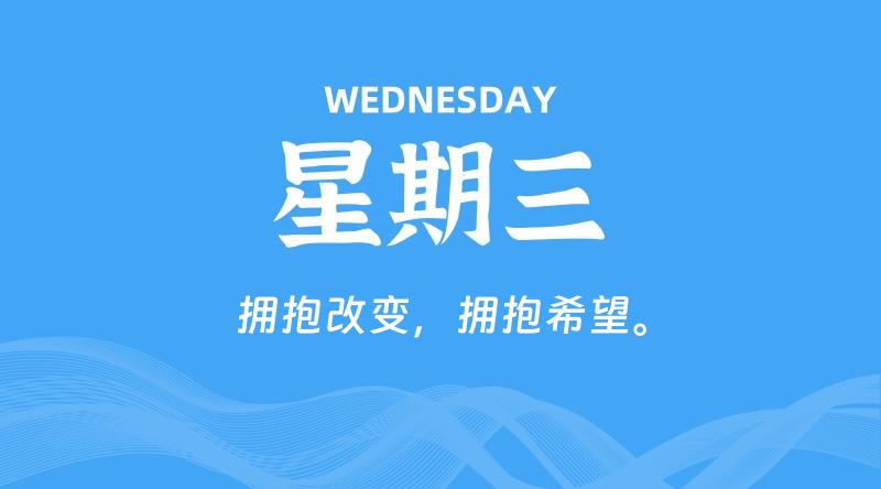 10月07日，星期三, 每天60秒读懂全世界！